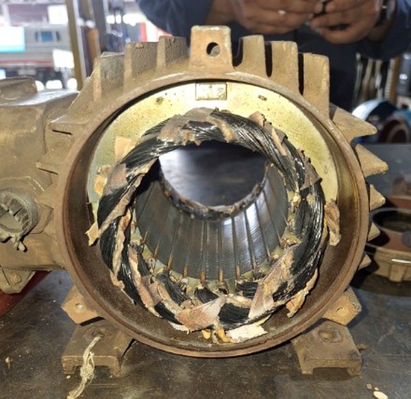 Pemeriksaan housing bearing dan komponen motor listrik