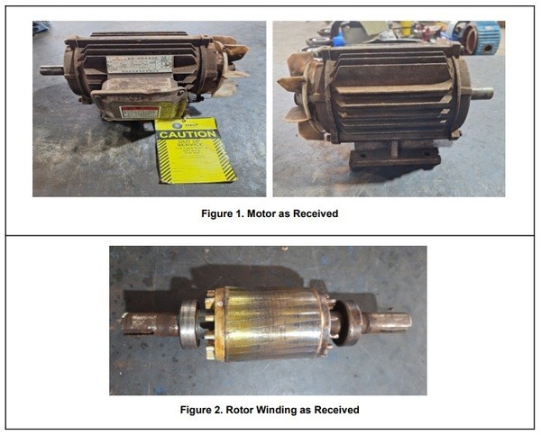 AC Electromotor SIFMA 1,1KW saat diterima untuk repair
