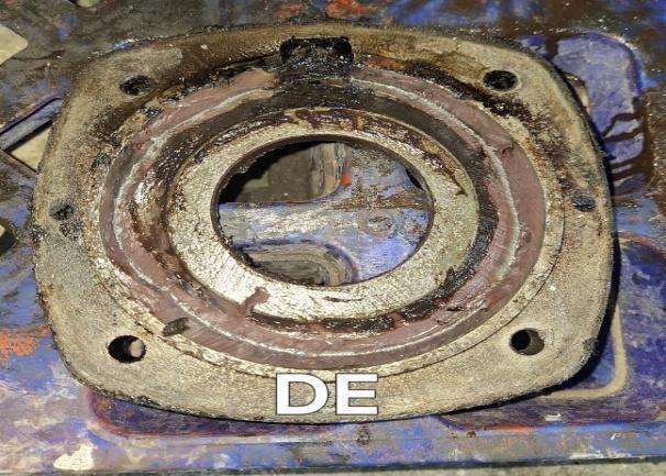 Housing bearing DE Motor 45KW REA Kaltim