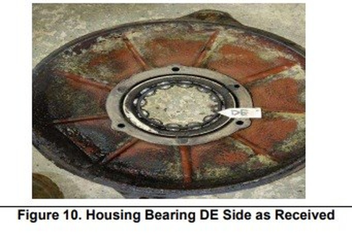 Housing bearing DE Motor 55KW TECO REA Kaltim