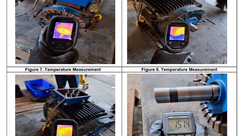 Before After Rewinding Motor 37KW IPJ AGRO