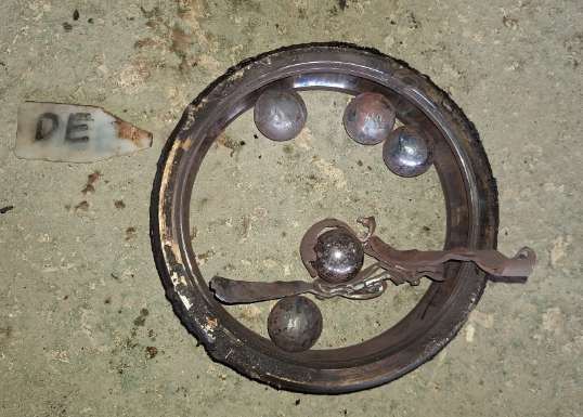 Bearing DE motor 90KW KRN pecah