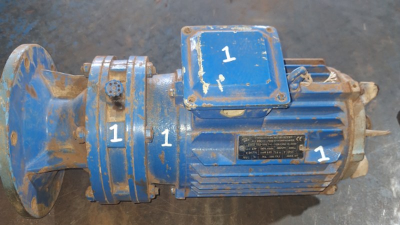 Overhaul Motor Rotary Valve 2,2KW No.1 PT Mitra Murni Perkasa