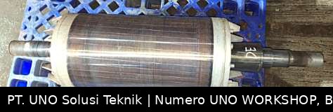 Terminal block motor WEG 300KW saat penerimaan