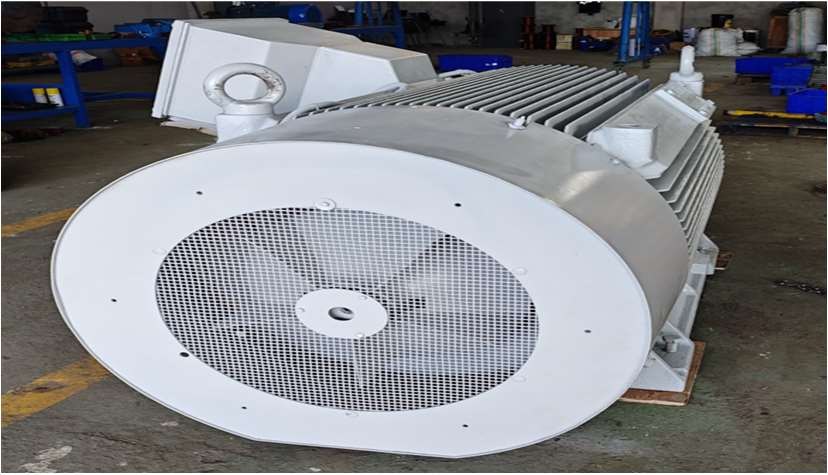 Motor Siemens 800KW setelah painting
