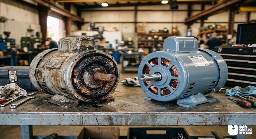 Rewinding vs Ganti Baru