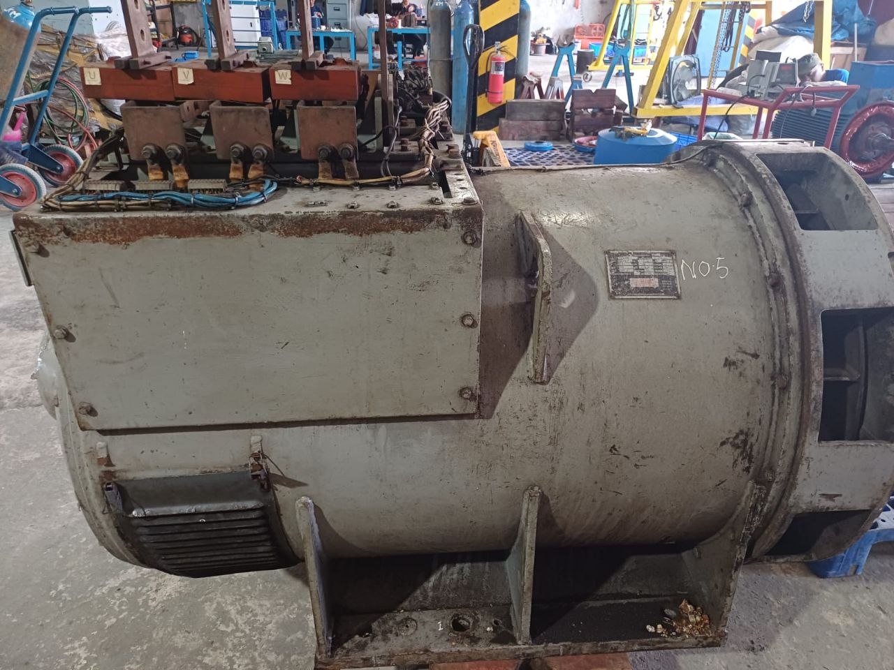 Motor Overhaul 1432 kVA dengan label N05